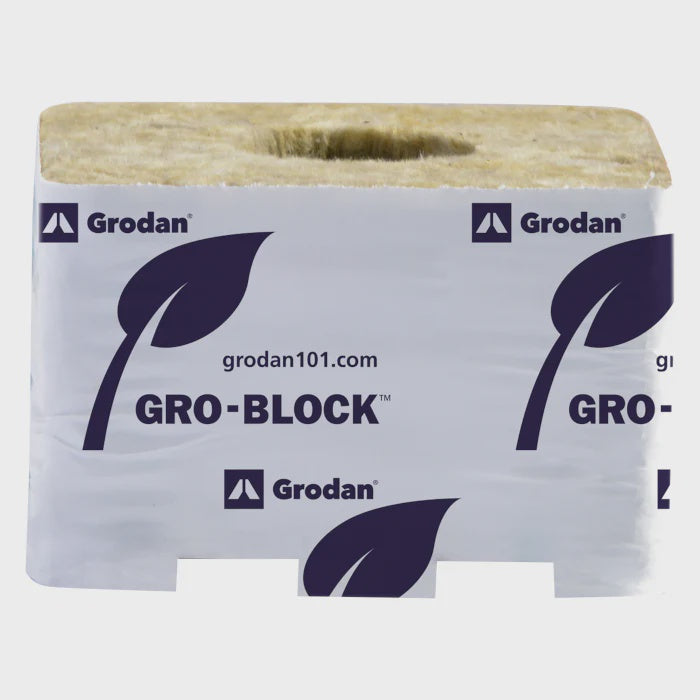 GRODAN GRO-BLOCK GR6.5 SMALL 4IN 4IN X 2.6IN 2448/PLT