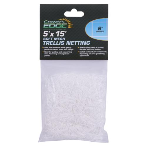 GROWER'S EDGE SOFT MESH TRELLIS 6IN SQ