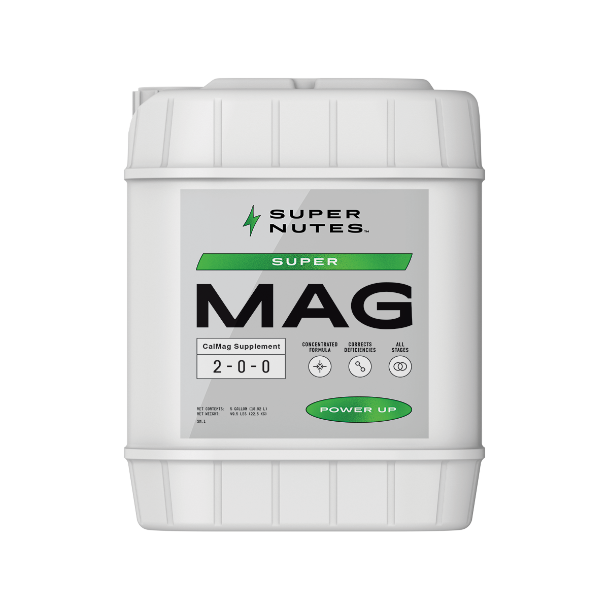 SUPERNUTES SUPER MAG 5 GALLON