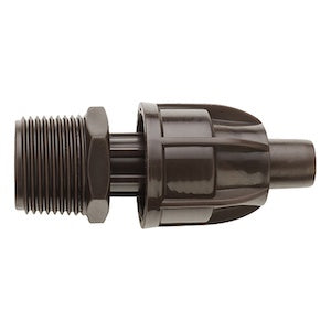 NETAFIM 17MM TECHLOCK X 3/4IN MPT MALE ADAPTERS (25/BAG)