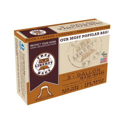 TRUE LIBERTY 3 GALLON BAGS 18IN X 20IN