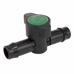 NETAFIM 17MM SHUT OFF VALVE BAG (10/BAG)
