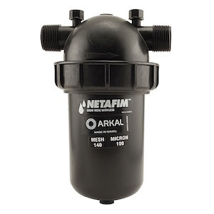 NETAFIM DISC FILTER 1IN MPT X MPT 140 MESH 26 GPM