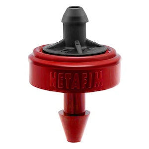 NETAFIM WOODPECKER PC JR DRIPPER 0.5 GPH RED (250/BAG)