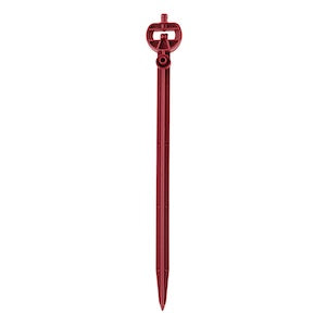 NETAFIM PC SPRAY STAKE SINGLE PATTERN PLUM 3.2 GPH (50/BAG)