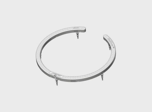 NETAFIM NETBOW 250MM/10IN 8 OUTLETS BARB GREY