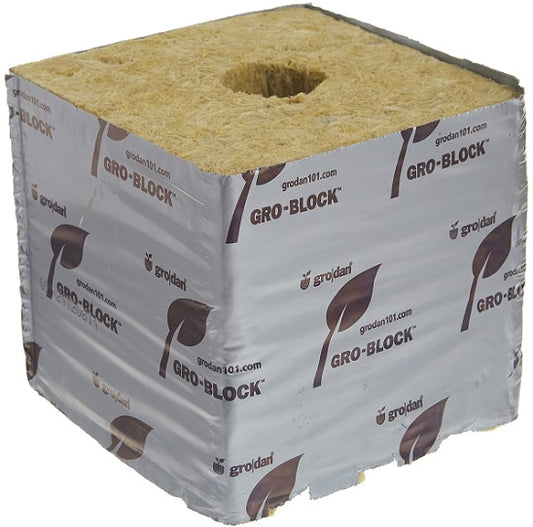 GRODAN HUGO BLOCK 6IN X 6IN X 6IN CASE