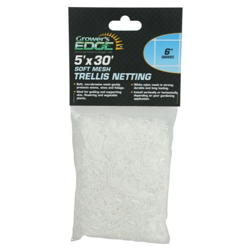 GROWER'S EDGE SOFT MESH TRELLIS 6IN SQ