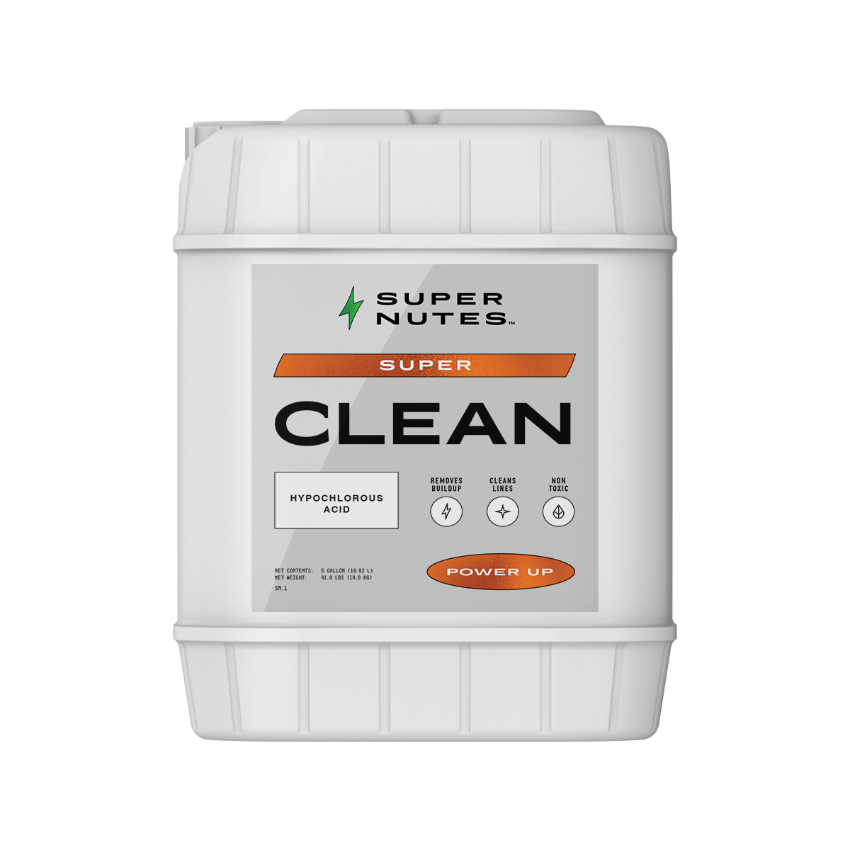 SUPERNUTES SUPER CLEAN 5 GALLON