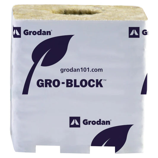 GRODAN GRO BLOCK GR10 4IN X 4IN X 4IN UNWRAPED 144 BLOCKS